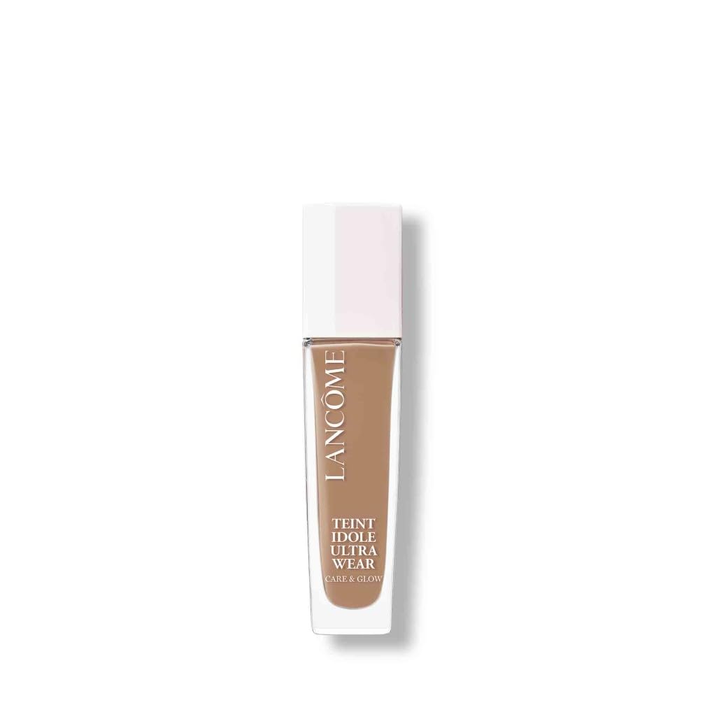 Lancôme Teint Idole Ultra Wear Care & Glow Foundation with Hyaluronic & Mandelic Acid, Medium Buildable Coverage, Up to 24H Glow Finish & SPF 25, Shade: 430C, Medium-Deep/Cool Red Undertones, 30ml