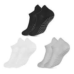 3 Pairs-black/ White/ Grey