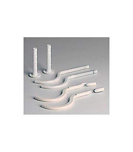 IRSAP kit coppia mensole per Tesi 3 colonne, fissaggio a tassello