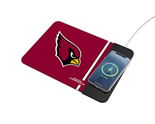 SOAR NFL Wireless Charging Mouse Pad, Arizona Cardinals