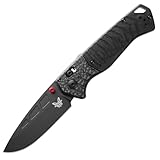 Benchmade - PSK Folding Knife with Carbon Fiber & Black G10 Handle (593BK-01)