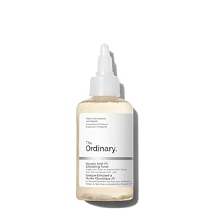 The Ordinary Glycolic Acid 7% Exfoliating Toner, Brightening and Smoothing Daily Toner for More Even-Looking Skin Tone