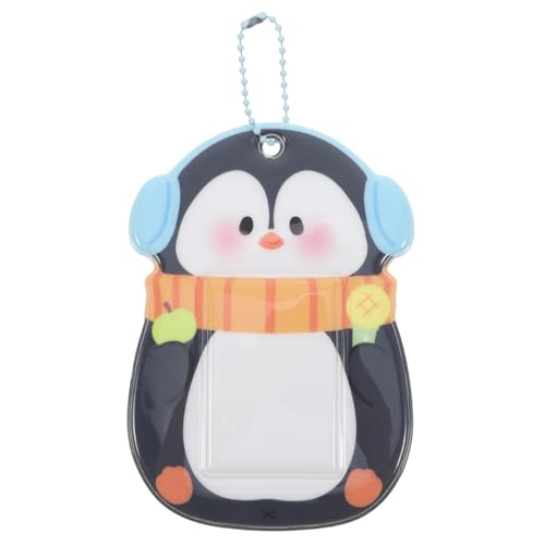 FRCOLOR Portatarjetas de PVC con Diseño de Animal Protector de Tarjetas Fotográficas Identificación Funda Multifuncional para Tarjetas Pequeñas Bus Fotos Negocios Mujeres y Estudiantes