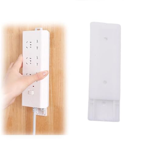 Fijador de enchufe para montaje en pared, autoadhesivo, organizador perforador E1F7, fijador de dormitorio, alambre C