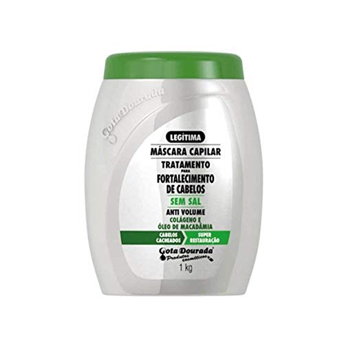 Gota Dourada Maschera di Ricambio Curly 1 kg Occhiali, Oro Lucido, Taglia Unica Donna