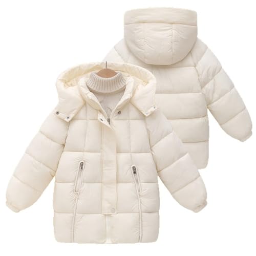 Boys Girls Long Length Hooded Puffer Jacket Kid Windproof Warm Outerwear Water Resistant Packable Zip Up Warm Outwear2