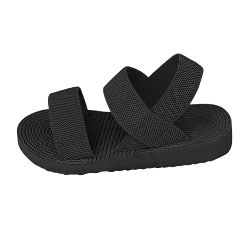 Sandales de plage Mesh avec bande élastique et semelle confortable pour femme