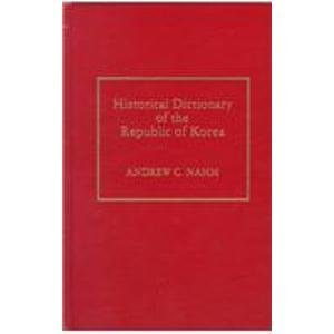 Hardcover Historical Dictionary of the Republic of Korea Book