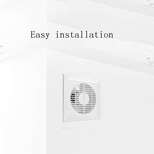 Extractor de ventilación para baño, descarga vertical, montaje en techo, color blanco, tamaño 5 pulgadas miniatura 2