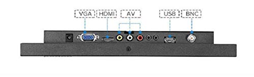 Monitor 13.3 pollici full HD per telecamere display led HDMI-VGA-BNC-USB-AV