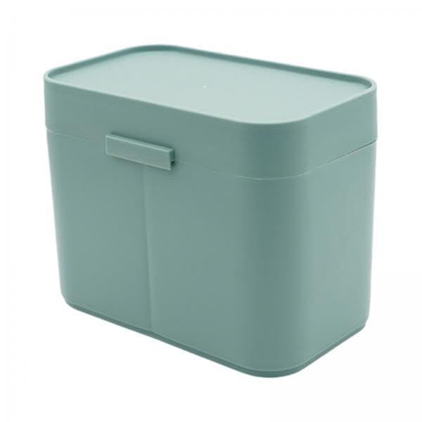 Caja dispensadora de discos de algodón para maquillaje pack de 2 unidades higiénicas