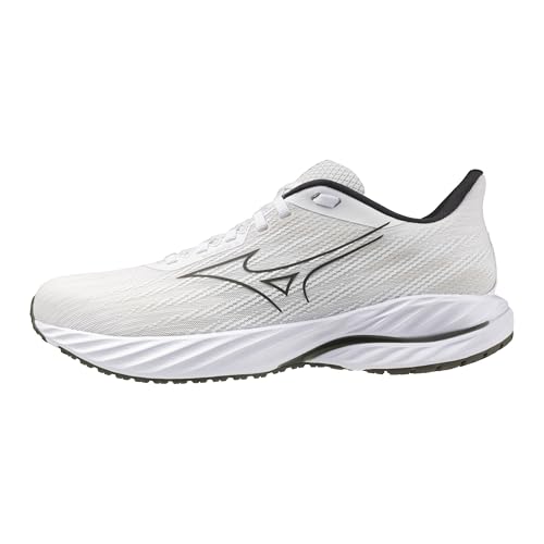 Mizuno Chaussures de Course Wave Inspire 21 pour Homme, Feuille de Raisin Blanc, 46 EU