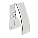Qcwwy Fillet Clamp Stainless Steel Fish Tail Clip for Easy Fillet on Hardwood Board for Fishing Cleaning Tool