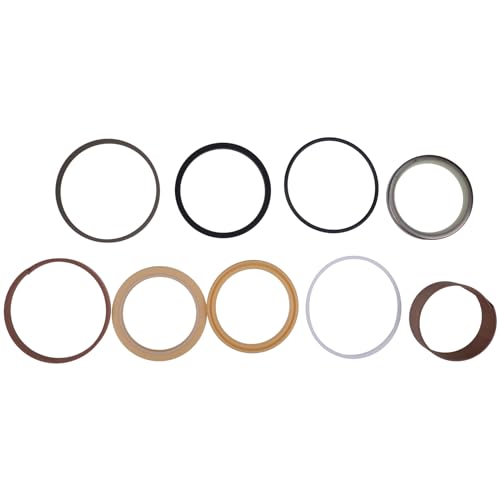 Image of HOLDWELL Hydraulic Cylinder Seal Kit 1542923C2 G110046 Compatible with Case IH Backhoe Loaders 580SK 580SL 580SM
