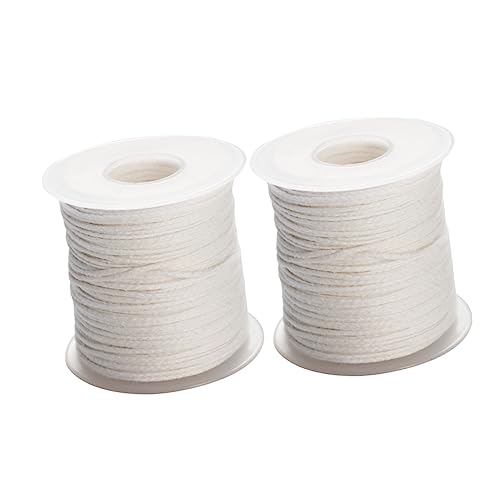 TEHAUX 4 rollos de mechas para hacer velas miniatura 5