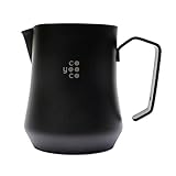 WUNDERSCHÖNES DESIGN Die moderne Form in Kombination mit dem matten Design des Latte Art Wunders überzeugt und sieht neben jeder Siebträgermaschine gut aus.
