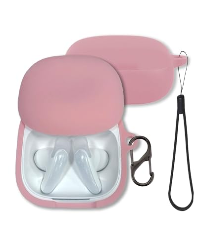 FJIASTB Anker Soundcore Liberty Buds�C���z���p�P�[�X(�s���N) | �J���r�i�ƃX�g���b�v�t���\�t�g�V���R���ی�J�o�[�B�ϏՌ����B