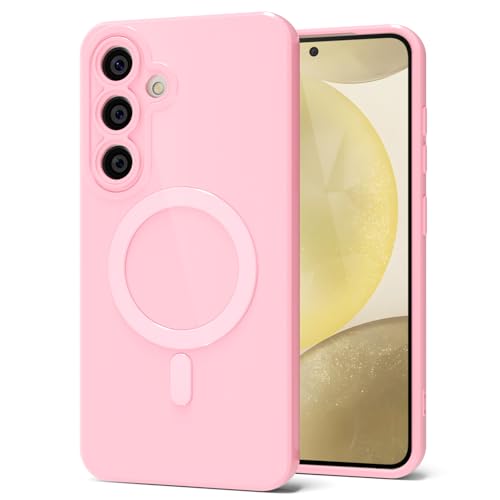 Coque silicone Samsung S24 MagSafe robuste et transparente fine