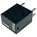 1-Pack 13502751 12V 30A/40A 5-Pin SPDT Automotive Relay - Compatible with General Motors Vehicles for Fuel Pump, Cooling Fan, AC Compressor