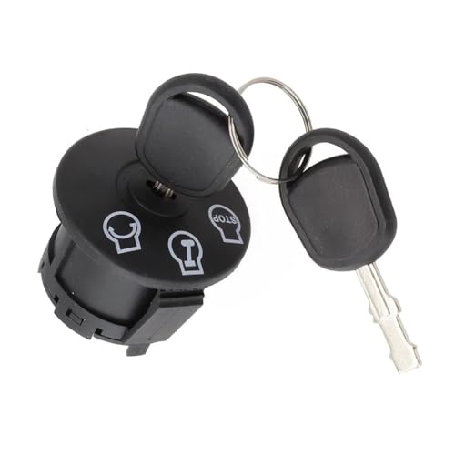 Interruptor de encendido para Craftsman y Poulan con llave de repuesto para tractor 2