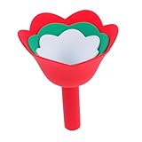 ABOOFAN 3 Stück Öltrichter Kleiner Silikontrichter Kleiner Trichter Flaschen Trichter Weitmaulige Trichter Diamond Art Trichter Mini -trichter Blütenförmiger Trichter Kieselgel