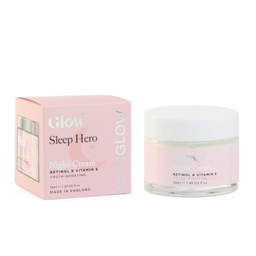 Skin Glōw | Sleep Hero - Night Cream | Retinol & Vitamin E - Youth Boosting | 50mL