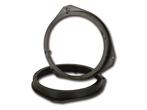 ABSOPRO Lautsprecher Abdeckung 8 Zoll - 2 Stück Schwarz Metall Gitter