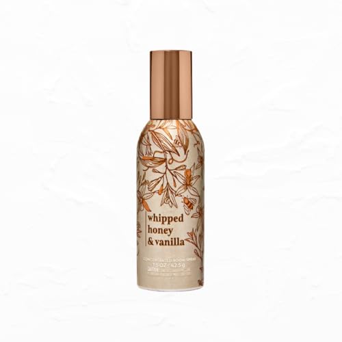 Bath & Body Whipped Honey & Vanilla Concentrated Room Spray 1.5 oz. - 42.5 g (Packaging Styles May Vary)