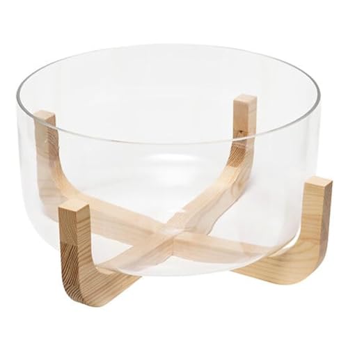 Paris Prix Secret de Gourmet - Saladier Rond en Verre Arha 28cm Transparent