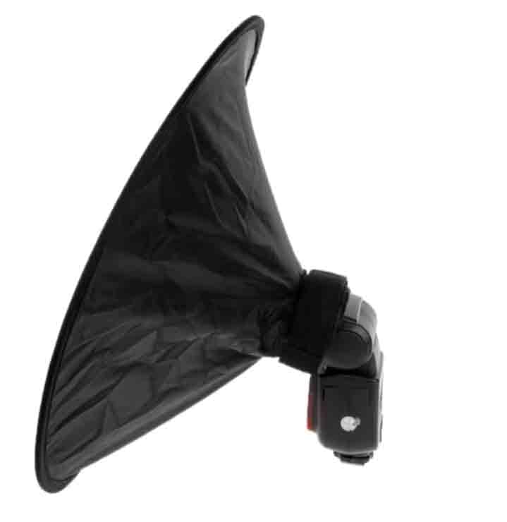 44CM DIFFUSORE FLASH SOFTBOX RIFLETTORE CIRCOLARE ritratto diffuser macro compatibile con NIKON SPEEDLIGHT SB-700 SB-910 SB-900 SB-5000 SB-500 SB-800 CANON SPEELITE 430EX II III 470EX 580EX