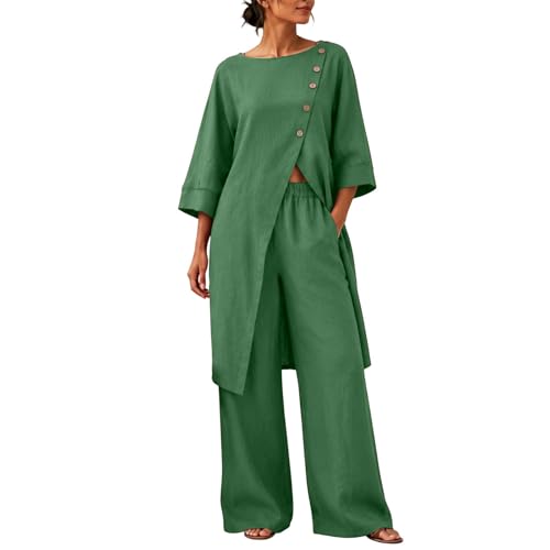 Ensemble femme chemisier original pantalon de bureau élégant