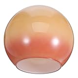 Transformation facile de votre intérieur : ce globe en verre pour lampe de table ou plafonnier s'installe rapidement et facilement, remplaçant ainsi l'abat-jour de votre suspension. il métamorphose instantanément votre éclairage. abat-jour suspendu, style vintage