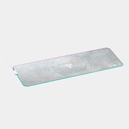 Image of SteelSeries QcK Gaming Surface - XL RGB Prism Cloth Optimized for Gaming Sensors - Destiny 2 Limited Edition Design