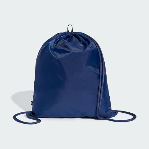 adidas Unisex Linear Gymsack Shoe Bag, Dark Blue/White, One Size – Ansicht 2