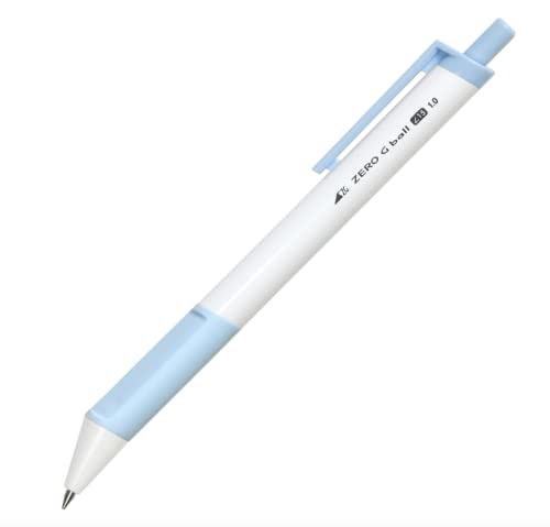 ゼロジーボール 15° 油性ボールペン 1 ライトブルー 10-Soft-LB-BK