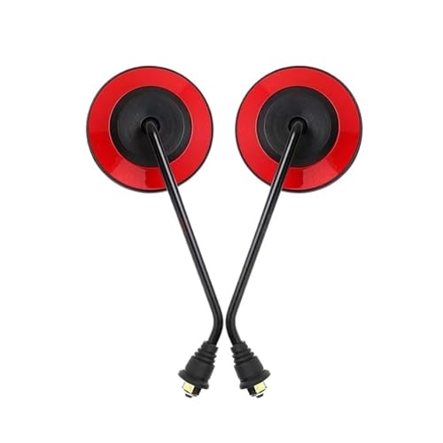 Miroir de moto rond multicolore pour sécuriser vos trajets quotidiens en cyclomoteur