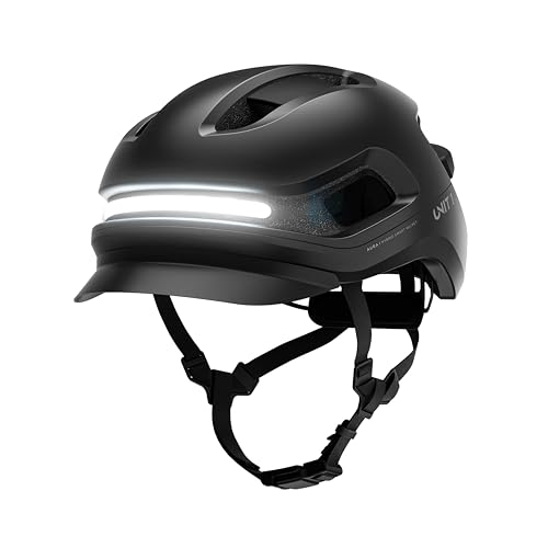 Image of AURA Smart E-Bike Helmet with MIPS Safety, NTA-8776 Certified for 28mph, Integrated 500 Lumen LED Lights, Crash Detection, Turn Signals and Automatic Brake Light