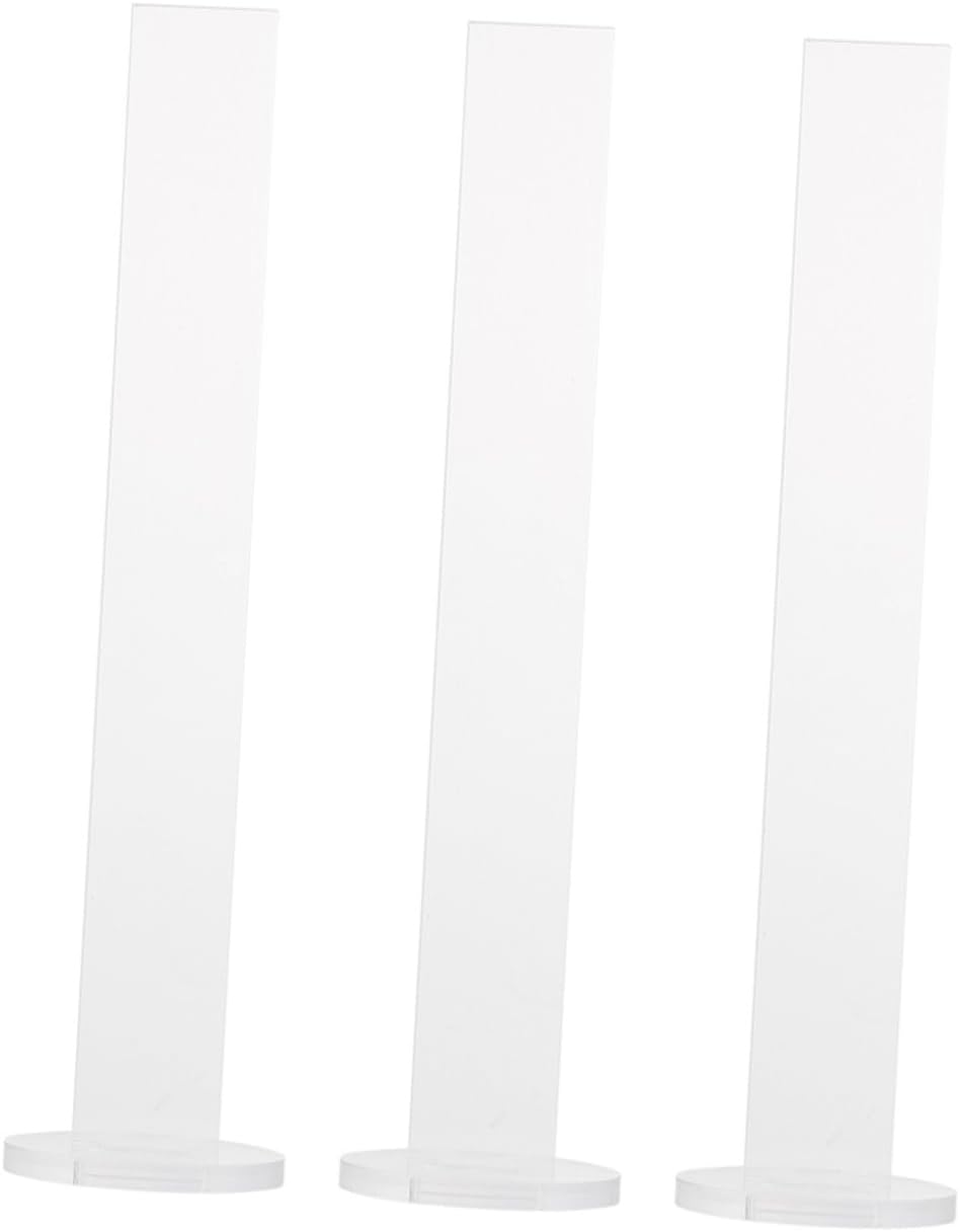 3Sets Acrylic Washi Tape Holders Detachable Display Rack for Adhesive Tape Compact Storage for Crafting DIY Projects and Scrapbooking