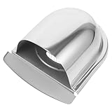 GARVALON Cubierta para Chimenea de Acero Inoxidable 201 Tapa de Ventilación en Forma de U Resistente al Viento y Lluvia Accesorio Duradero para Exteriores y Protección de Estufas