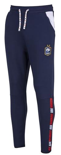 FFF Pantalon Molleton fit Collection Officielle Equipe de France de Football - Taille Homme M