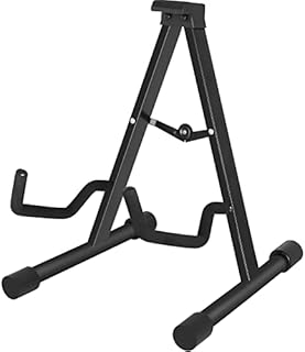 EastRock Guitar Stand A Frame, Foldable Universal A Guitar Stand for All Guitars, Acoustic Guitar Electric Guitar Bass (A Guitar Stand)