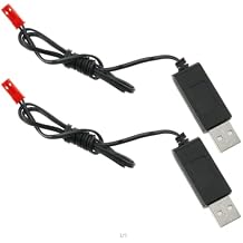 USB Charging Cable JST Plug 3.7V USB Charging Cable Male JST Plug to USB Connector Lithium Battery Charger for RC Aircraft Helicopter Toys Accessories