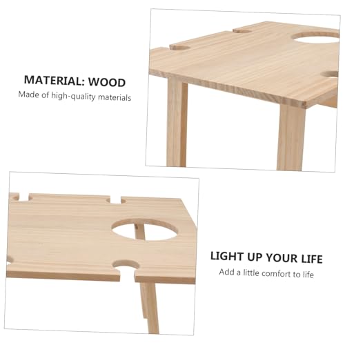 Table pliable de jardin extérieure pour résoudre le manque d'espace