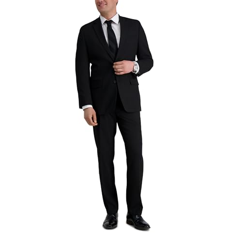 Haggar Men’s JMH Premium Stretch Tailored Fit Suit Separates – Pants and Jackets