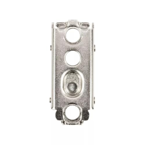 10 Clip Series Frameless Hinge Cam Adj in Line Mounting Plate 00mm 175H3100