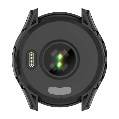 Capa case com película compatível com Garmin Forerunner 265 ou 265s Cor:Preta - Modelo 265 46mm