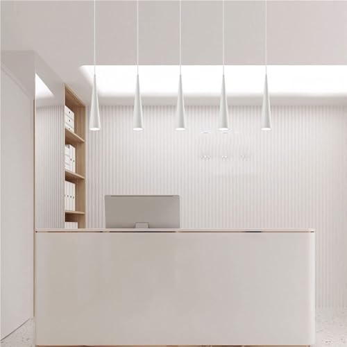 Suspension LED moderne aluminium pour salon et chambre - 3