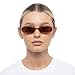 Le Specs Outta Love Sunglasses - Vintage Tort, Oval, Unisex, Micro 90s Sleek Style