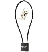 RioRand Keyed Cable Gun Locks Simple Operation 15" Compatible with Pistols, Handguns, Rifles, and...