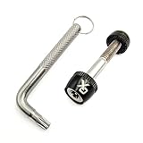 ONIPAX 自転車盗難防止ロック バインダーボルト 合金シートポストロック 鍵付き – クイックリリースからの交換に最適、防犯強化仕様